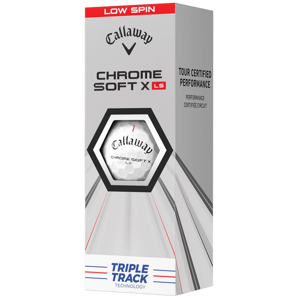 Callaway Chrome Soft X LS Triple Track Golf Balls